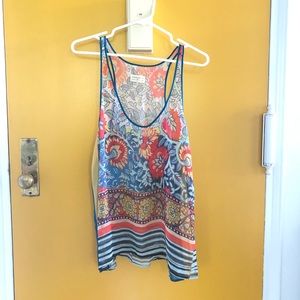 Anthropologie: Dream Daily Silk Blouse L